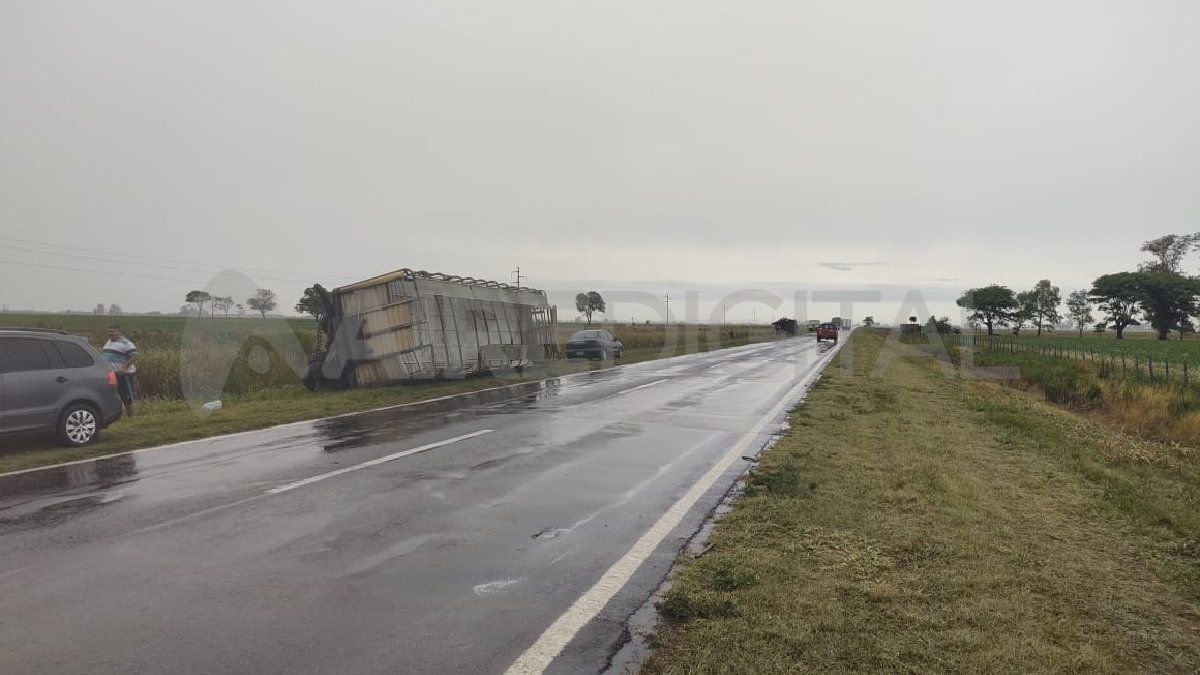 Minutos después de las 9 se liberó el tránsito en la Ruta Nacional 11.
