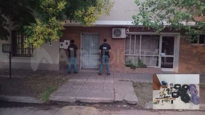 Detuvieron en San Justo a un hombre por el robo de cobre de transformadores