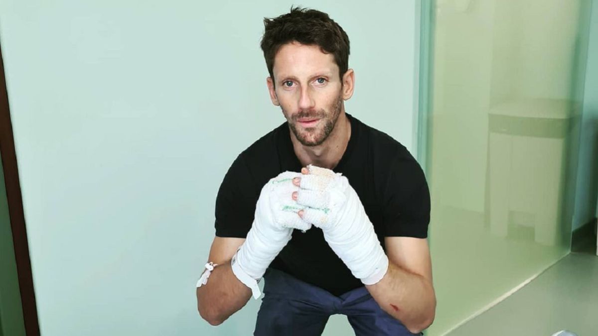 Romain Grosjean salvó su vida después de un accidente en el GP de Bahrein de la Fórmula 1.