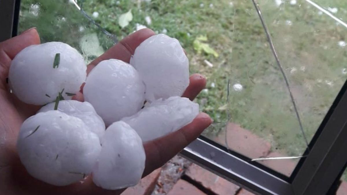 El temporal se extiende al sur provincial y continúa el alerta por tormentas fuertes