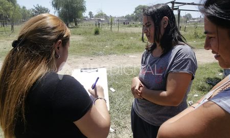Censaron a los ocupantes de los terrenos Censaron a los ocupantes de los terrenos