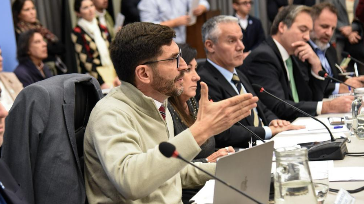 Pullaro expuso ante las comisiones de Legislaci&oacute;n Penal y de Seguridad Interior del Congreso de la Naci&oacute;n Argentina.