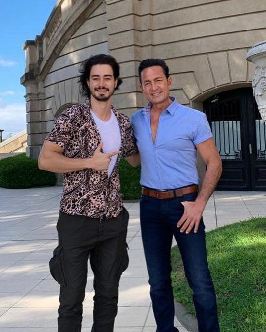 Fernando Colunga, un galán suelto en Buenos Aires.