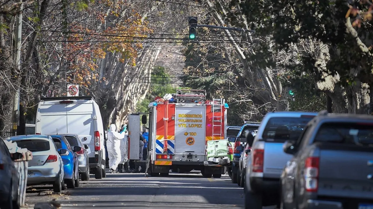 Todo indica que se podría tratar de un caso en el que el hombre asesinó a la mujer y a su hijo y luego se suicidó ingiriendo algo. Foto: Victor Carreira