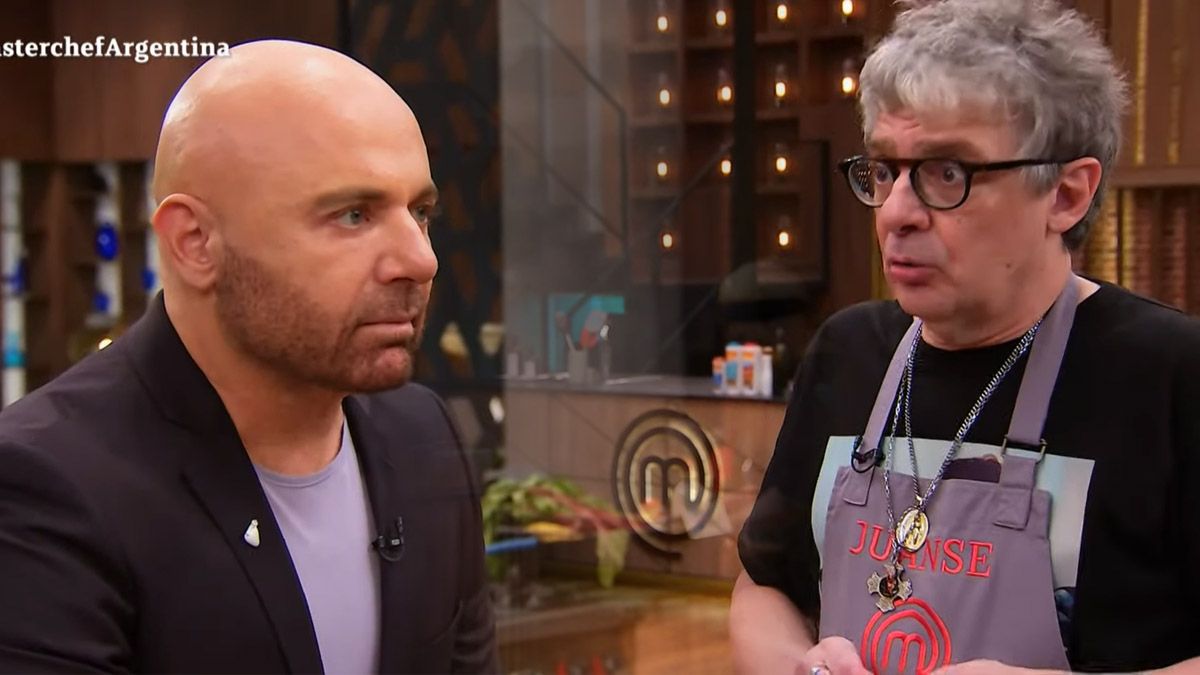 Germán Martitegui se cansó de Juanse y lo dejará de ayuda en la competencia en MasterChef