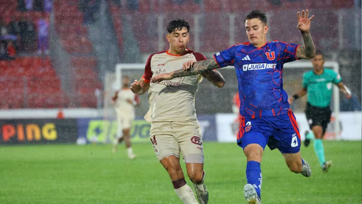 Franco Calderón, defensor sin lugar en la Universidad de Chile. Franco Calderón, defensor sin lugar en la Universidad de Chile.