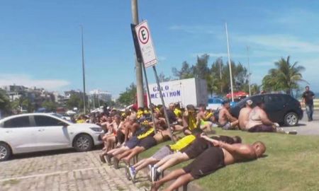 Más de 200 detenidos en la previa de Botafogo de Brasil vs. Peñarol de Uruguay, por Copa Libertadores. Más de 200 detenidos en la previa de Botafogo de Brasil vs. Peñarol de Uruguay, por Copa Libertadores.