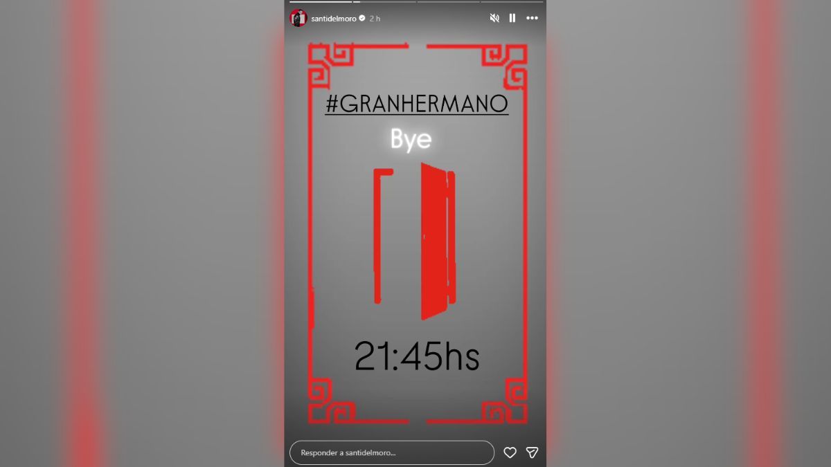 Santiago del Moro y un anuncio sobre Gran Hermano que nadie se esperaba. Santiago del Moro y un anuncio sobre Gran Hermano que nadie se esperaba.