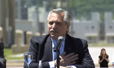 Alberto Fernández afirmó en Salta que en Argentina Nunca hubo un momento con tanta obra pública. Alberto Fernández afirmó en Salta que en Argentina Nunca hubo un momento con tanta obra pública.