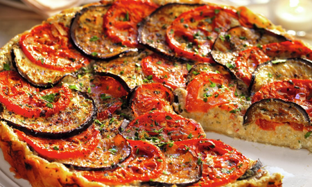 Tarta de berenjena y tomate: cómo hacerla con una receta fácil y rápida Tarta de berenjena y tomate: cómo hacerla con una receta fácil y rápida