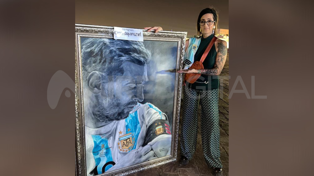 Hoy Claudia está a la espera de participar en el Qetaifan