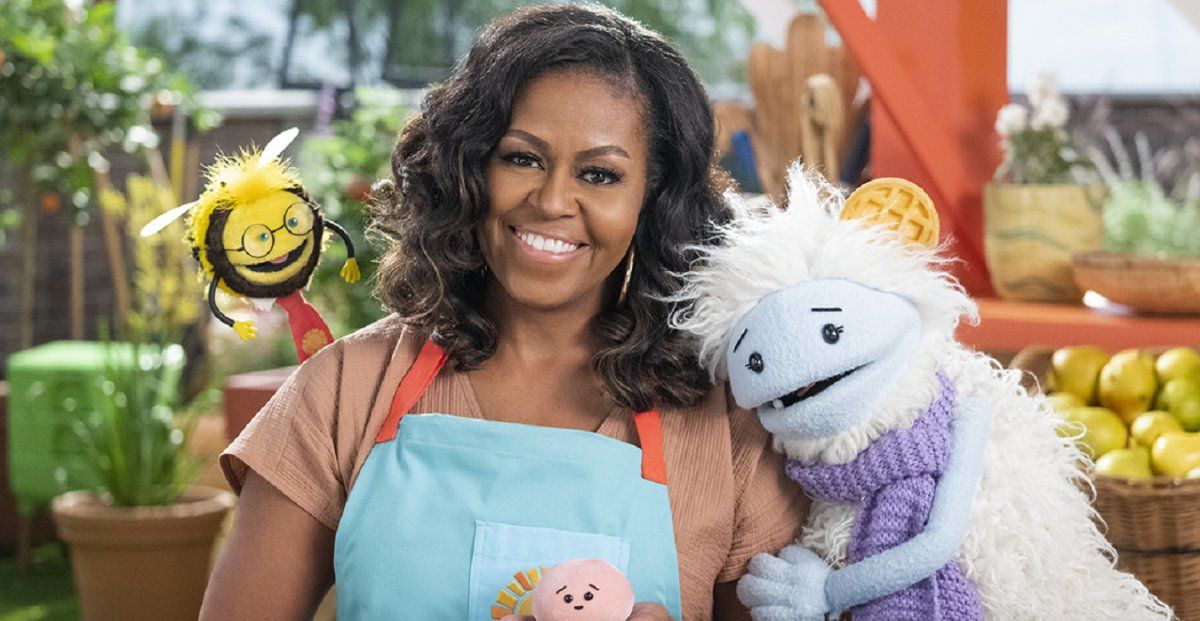 Michelle Obama llegó a Netflix con una serie.