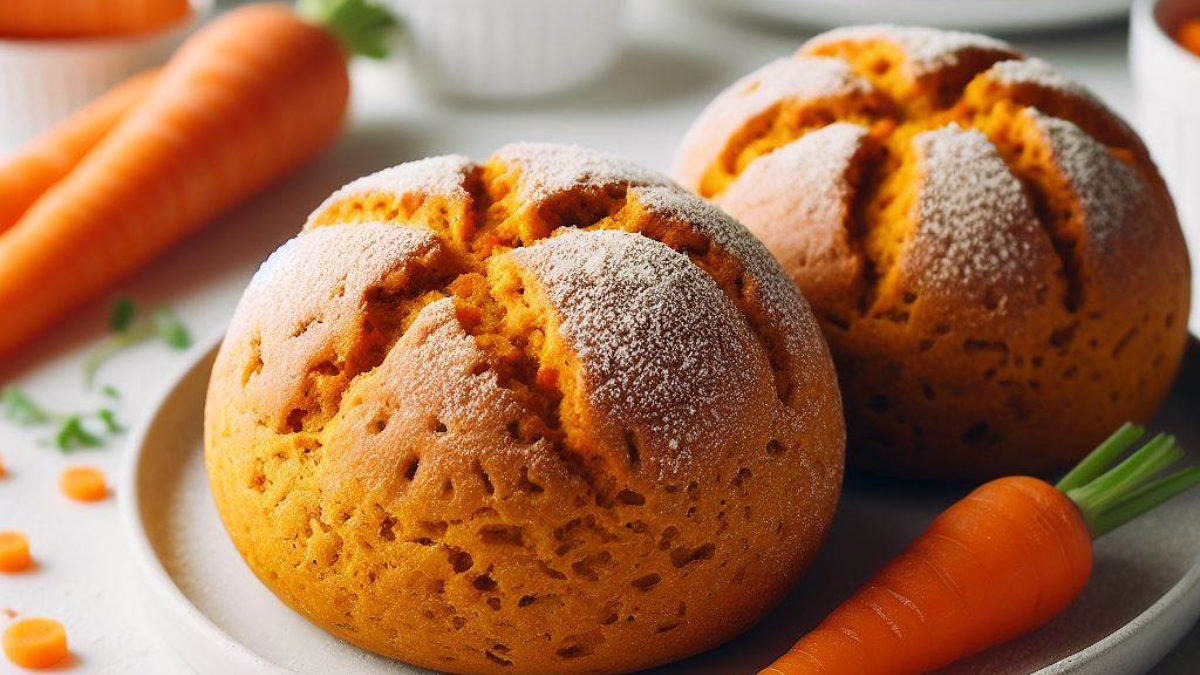 Pancitos de zanahoria sin harina: una receta perfecta para hacer en pocos pasos