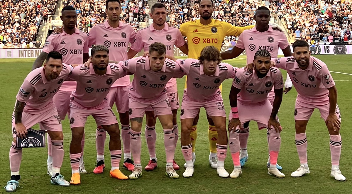 Inter Miami con Lionel Messi. Inter Miami con Lionel Messi.