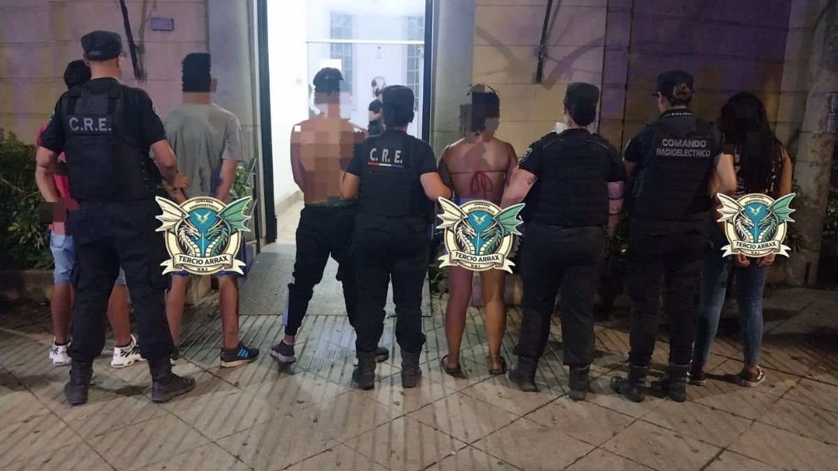 Cinco detenidos por intentar robar una moto de la empleada de una heladería