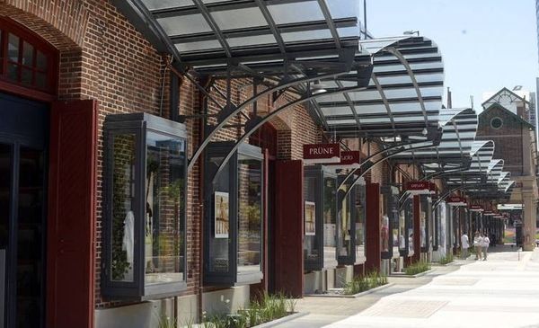 El shopping Distrito Arcos en Palermo, donde sucedió el hecho.