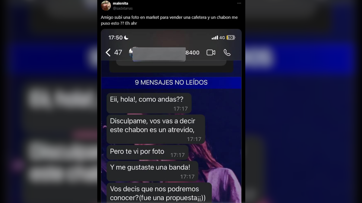 Quiso vender una cafetera por Facebook y recibió una propuesta poco común.