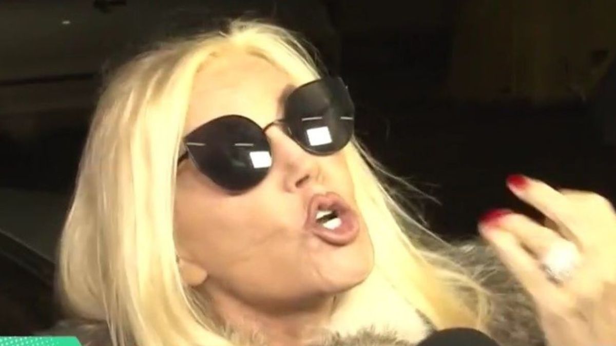 La diva tuvo un contratiempo al intentar volver a Punta del Este.