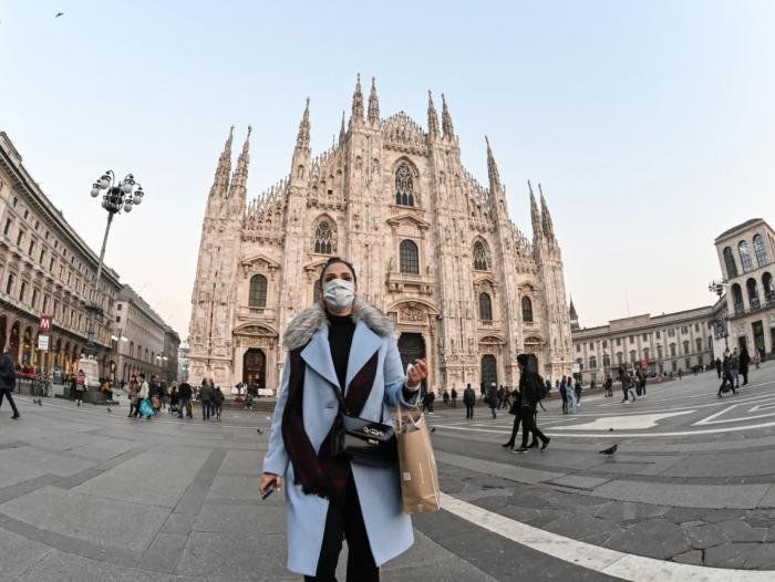 La economía italiana cayó 8,8% interanual en 2020 en comparación con el 2019. 