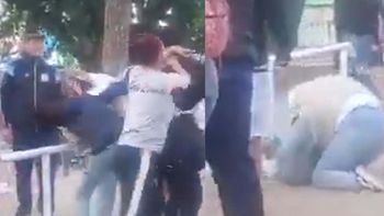 Una multitudinaria pelea empañó los festejos del Mes de las Infancias en San José del Rincón