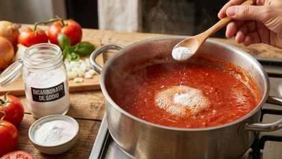 Agregar bicarbonato a la salsa de tomate: por qué lo recomiendan y qué efecto tiene