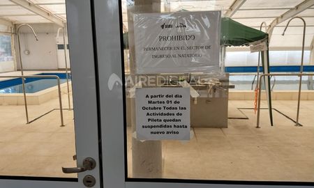 la esquina encendida: suspenden hasta nuevo aviso las actividades en el natatorio la esquina encendida: suspenden hasta nuevo aviso las actividades en el natatorio