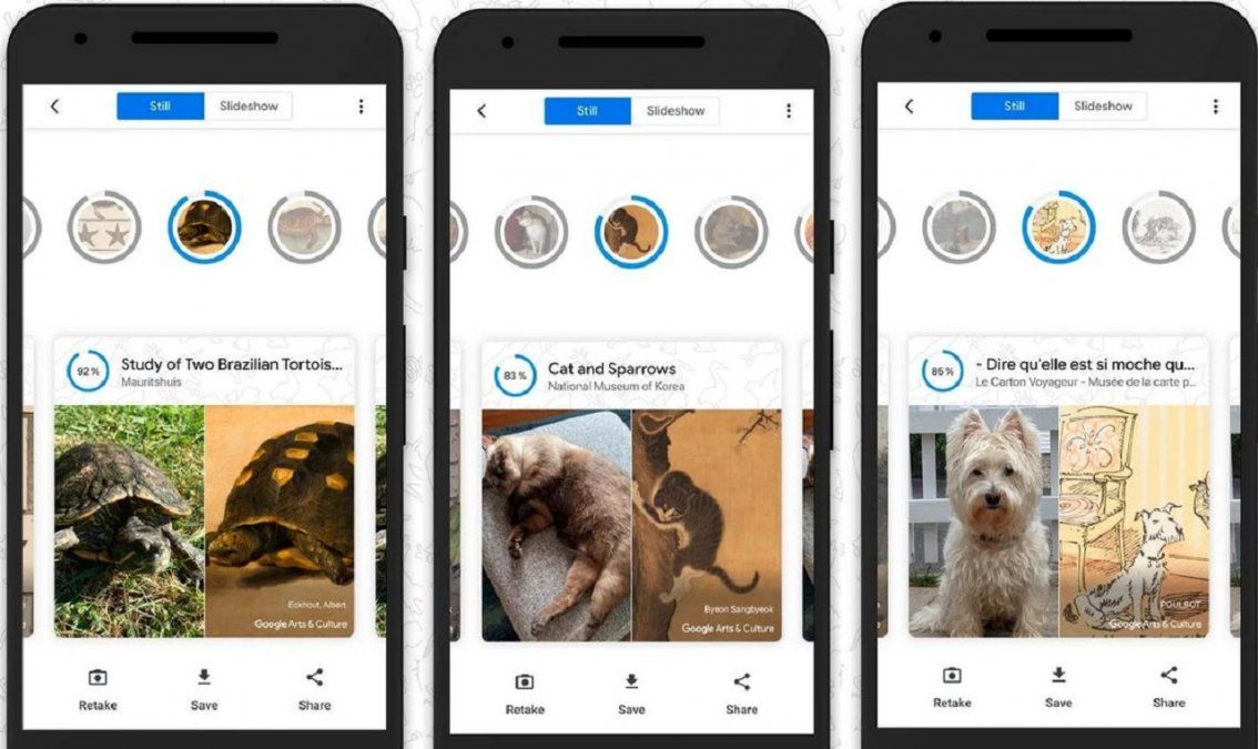 Una app permite encontrar el doble de tu mascota en obras de arte.