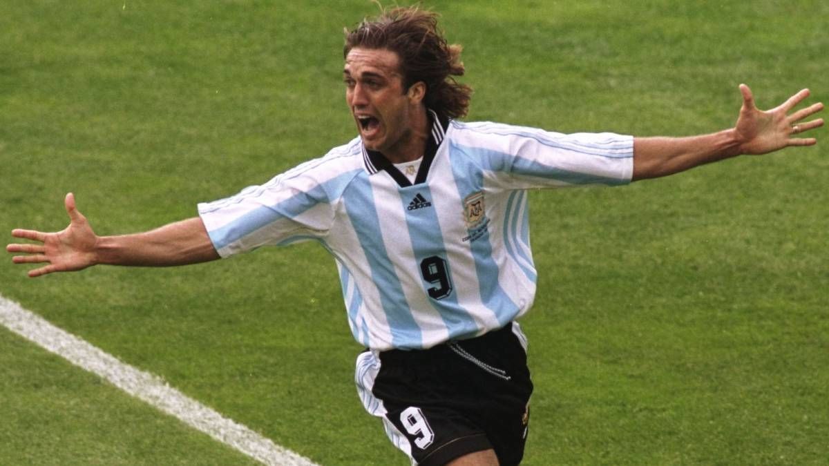 A años del debut del Gabriel Batistuta en la selección argentina