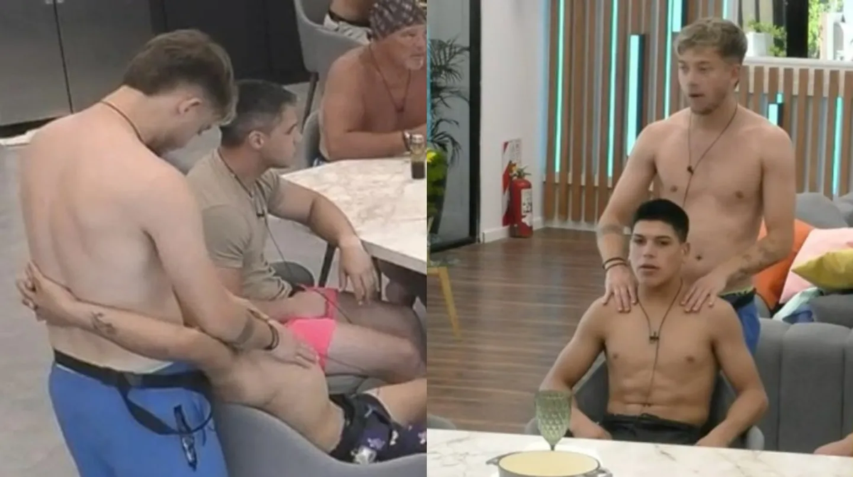 Los videos de Thiago y Nacho acaramelados en Gran Hermano: Nachiago