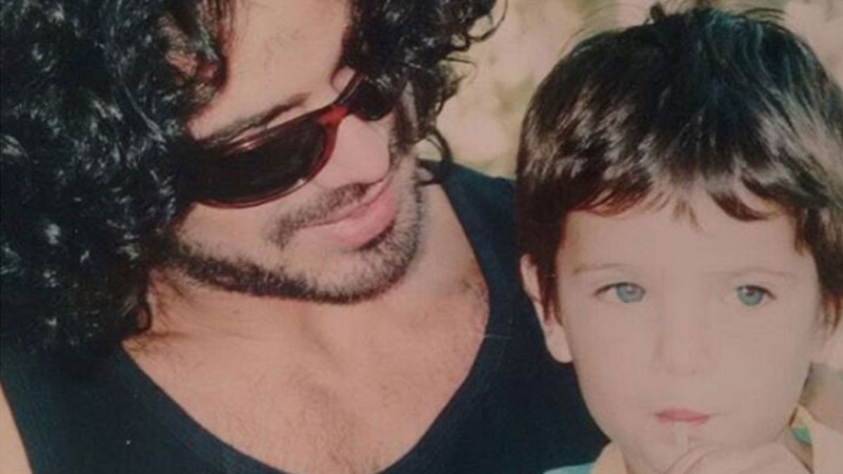 Luciano Castro mantiene un fuerte vínculo con su hijo mayor
