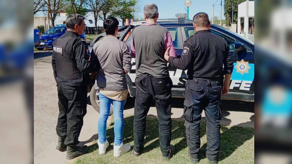Los dos detenidos por el homicidio en Moisés Ville fueron trasladados a la Alcaidía de la Unidad Regional XIII.