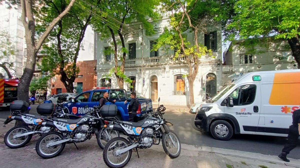 Al lugar arribó personal policial