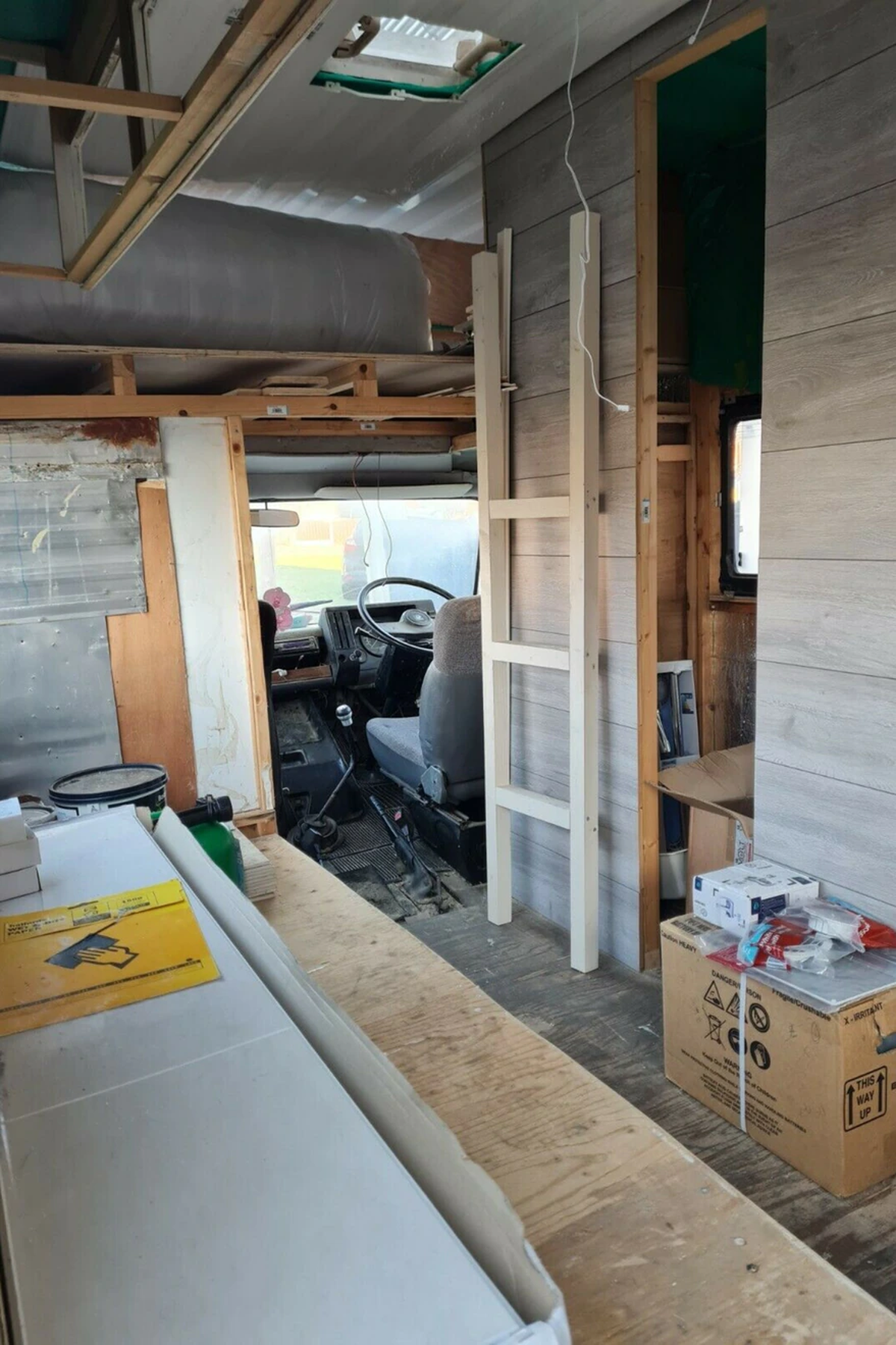 El vendedor contó que compró la motorhome a pedido de su 