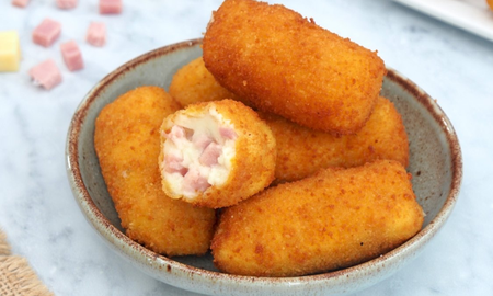 Croquetas de jamón y queso: la receta sencilla para hacer con pocos ingredientes Croquetas de jamón y queso: la receta sencilla para hacer con pocos ingredientes