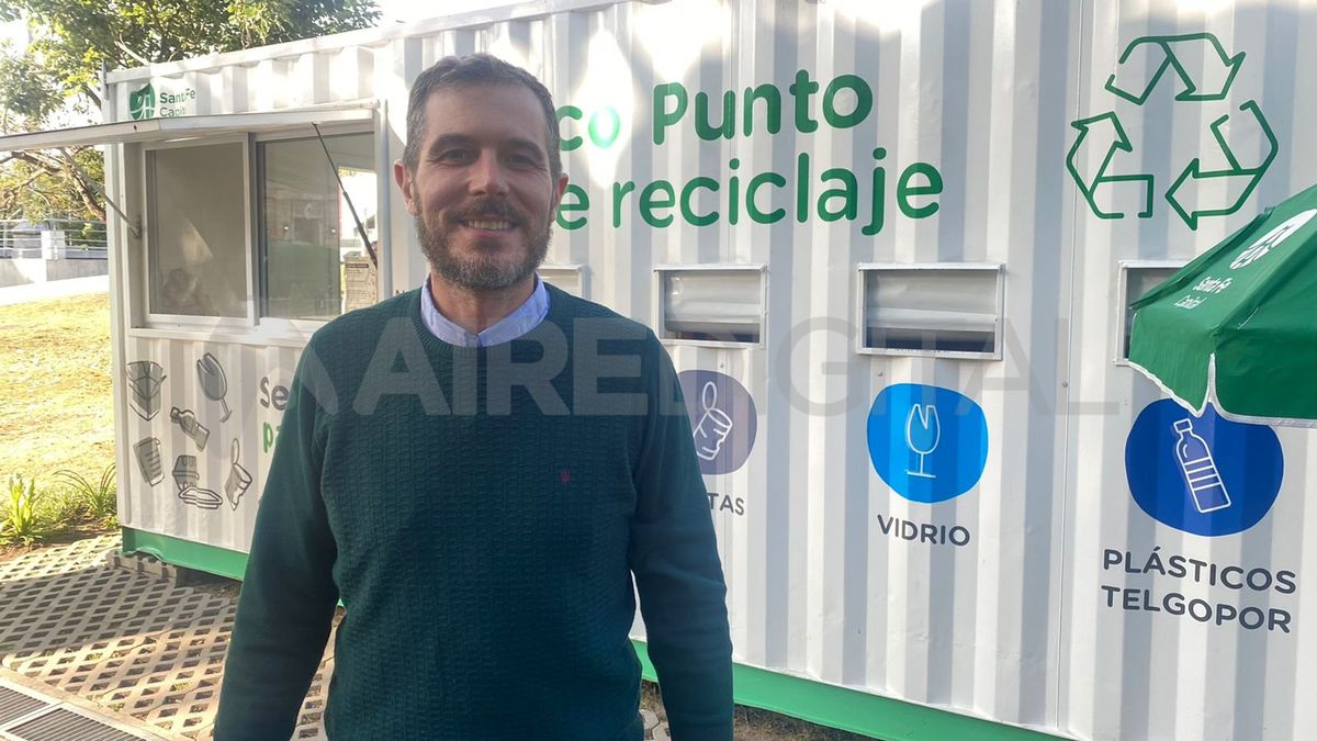 Franco Ponce de León, secretario de Ambiente y Cambio Climático de la Municipalidad de Santa Fe. 