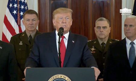 trump le respondio a iran, justifico la muerte de soleimani y dijo que habra sanciones economicas trump le respondio a iran, justifico la muerte de soleimani y dijo que habra sanciones economicas