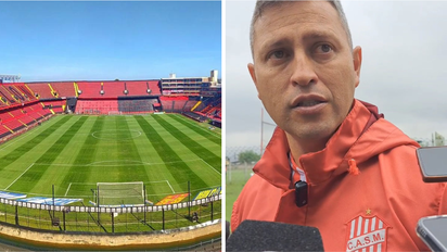 El técnico de San Martín de Tucumán tampoco quiere jugar en el estadio de Colón: 