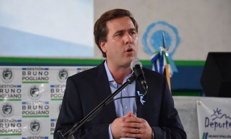El intendente de El Bolsón, Bruno Pogliano. El intendente de El Bolsón, Bruno Pogliano.
