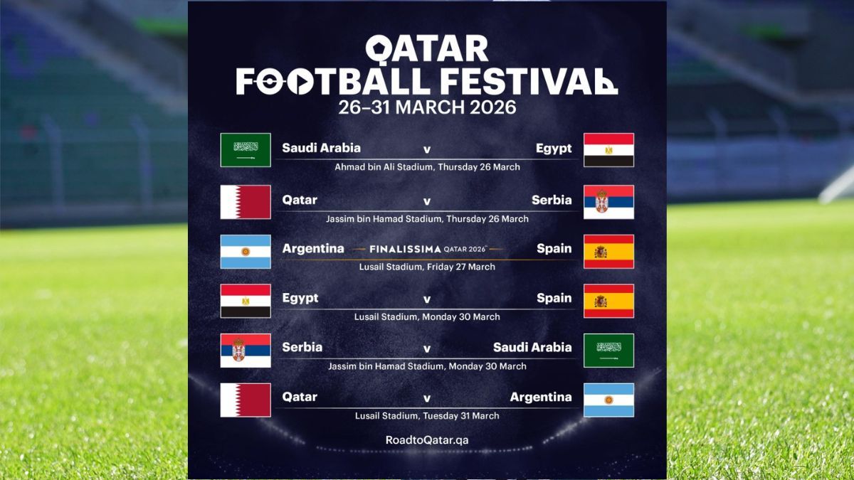 El Comit&eacute; Organizador Local (LOC) de Eventos de F&uacute;tbol anunci&oacute; el Festival de F&uacute;tbol de Qatar 2026, que se llevar&aacute; a cabo entre el 26 y el 31 de marzo.