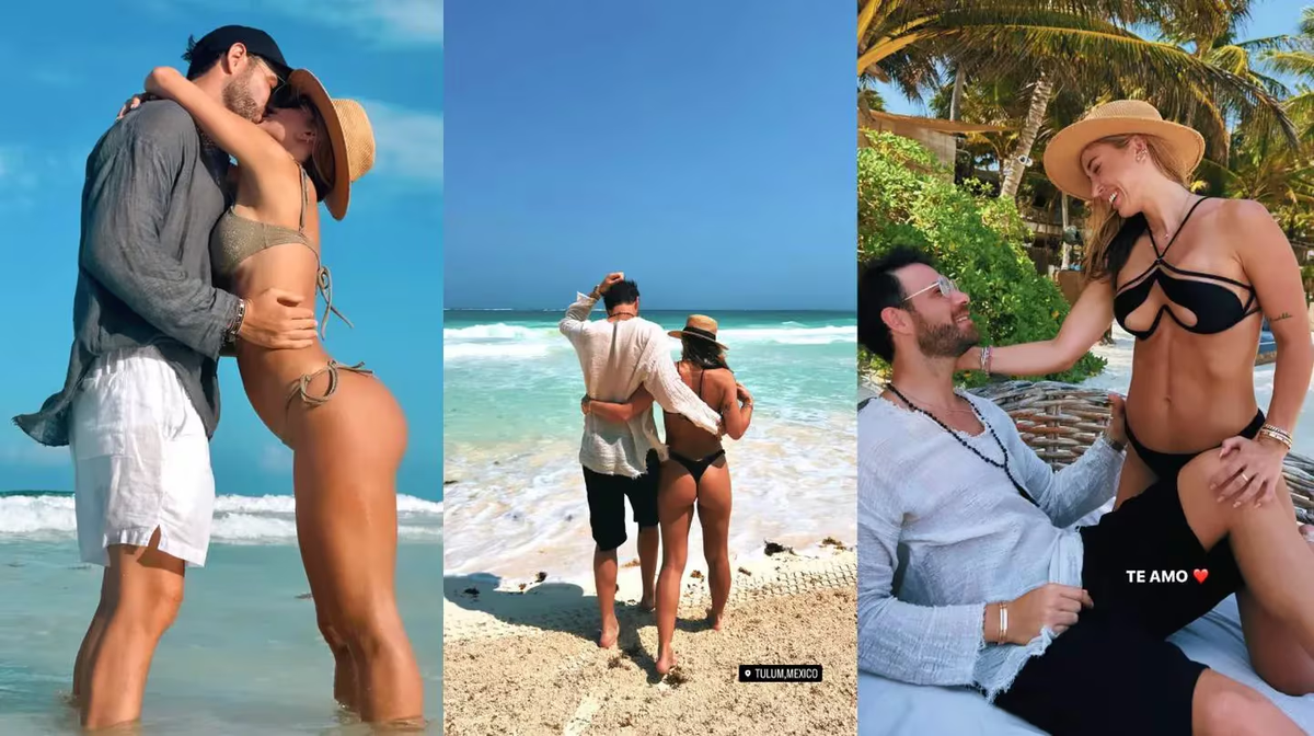 Las fotos hot de Jesica Cirio junto a su nueva pareja de vacaciones en  México