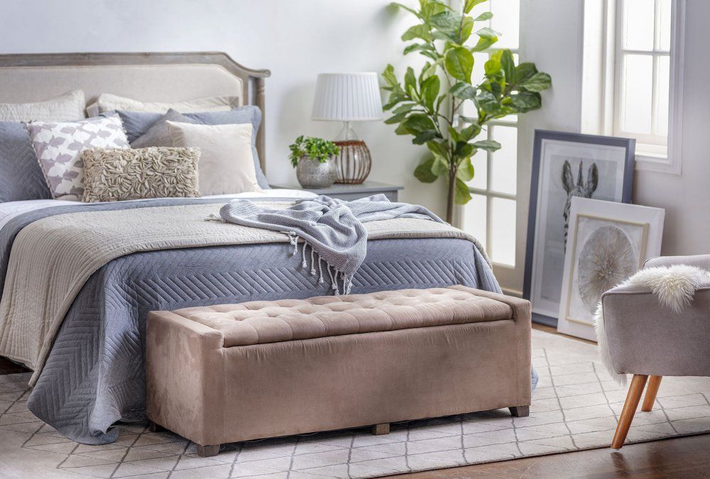 Podes encontrar baúles en distintos estilos y materiale