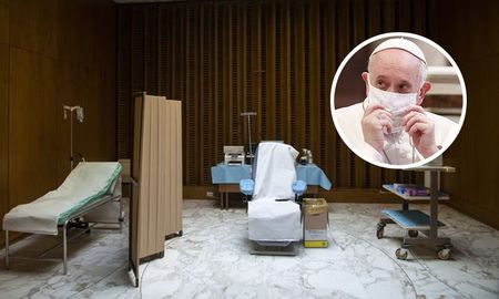 El Papa Francisco recibió la primera dosis de Pfizer el día en que comenzó la campaña de vacunación en el Vaticano. El Papa Francisco recibió la primera dosis de Pfizer el día en que comenzó la campaña de vacunación en el Vaticano.