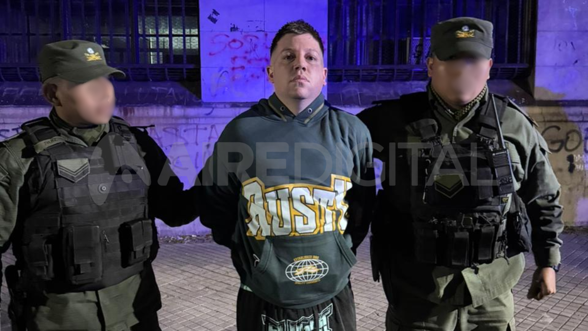 Fernando Andrés Cappelletti fue detenido este jueves en Rosario.