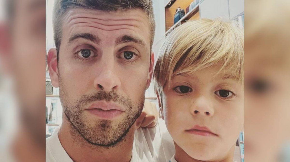 Gerard Piqué almorzó con Sasha para celebrar su cumpleaños