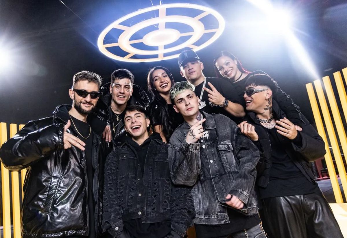 María Becerra y Rusherking volvieron a verse las caras. María Becerra y Rusherking volvieron a verse las caras.