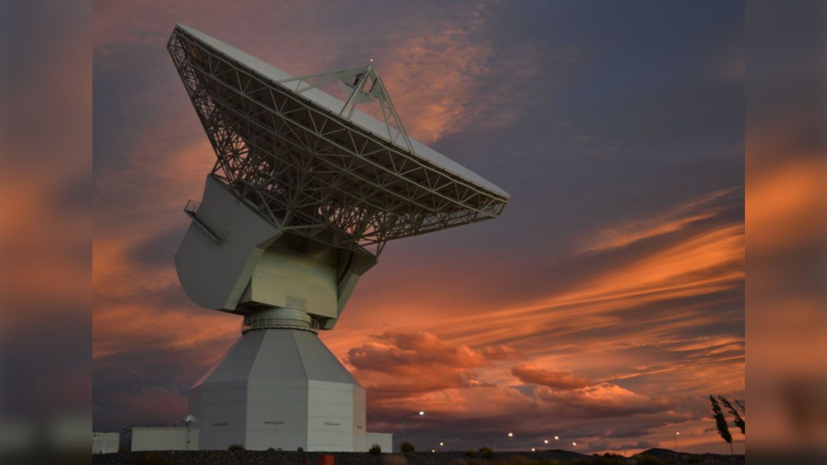 Desde la Estación Espacio Profundo de Mendoza