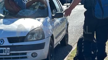 Cómo es el estado de salud del menor que terminó incrustado en el parabrisas de un auto