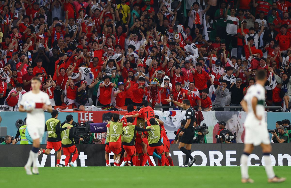 Corea del Sur le remontó el partido a Portugal