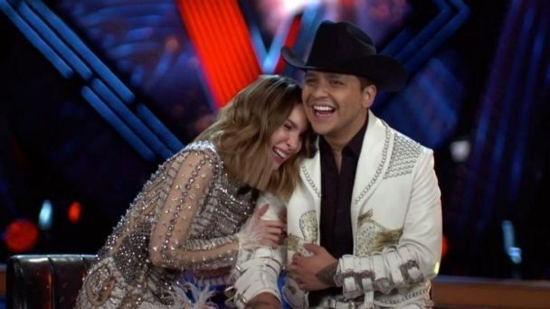 Belinda y Christian Nodal.