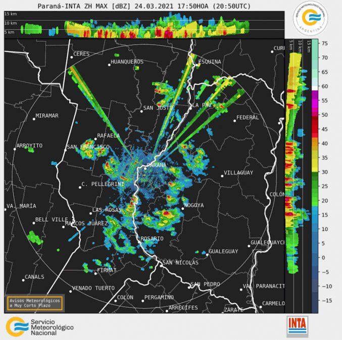 El mal tiempo nos acompañaría hasta la noche del viernes o la mañana del sábado. Se espera un acumulado de lluvia que rondará entre 50 y 90 mm en la región, pudiendo superar los 140 mm en forma localizada.